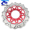 front brake rotor スーパーモト特大320mmフロントブレーキディスクローターCRF450R 04-21 Supermoto Oversize 320MM Front Brake Disc Rotor for Honda CRF250R CRF450R 04-21