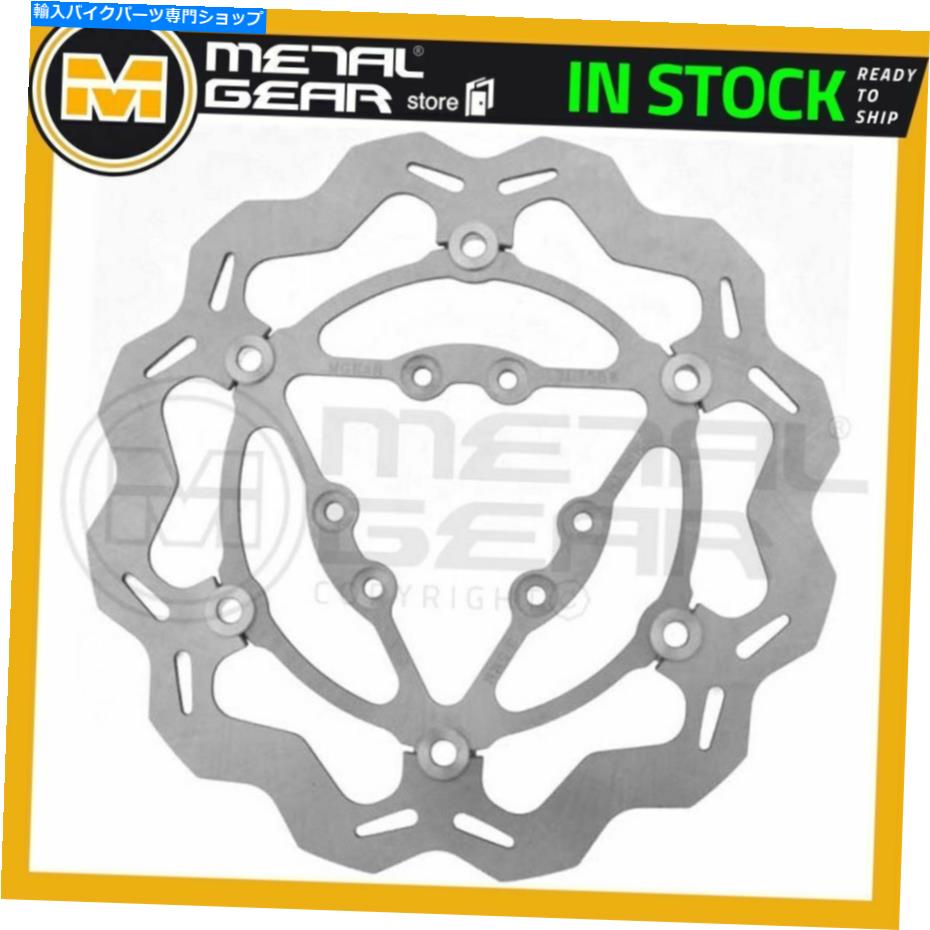 front brake rotor TM EN 144 2014のメタルゲアブレーキディスクローターフロントL MetalGear Brake Disc Rotor Front L for TM EN 144 2014