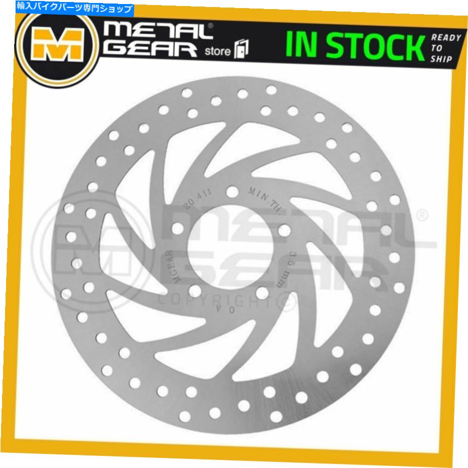 front brake rotor Aprilia Scarabeo 250 Light E3 2008 2009ѥ᥿륮֥졼ǥեL MetalGear Brake Disc Rotor Front L for APRILIA Scarabeo 250 Light E3 2008 2009