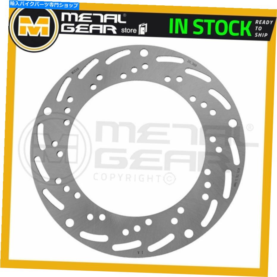 front brake rotor MetalGearブレーキディスクローター前後Sym Euro MX 125リアドラムモデル2006 MetalGear Brake Disc Rotor Front L for SYM Euro MX 125 rear drum model 2006