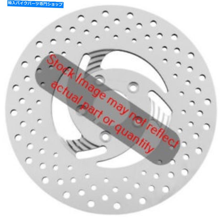 front brake rotor バイカーの選択144822-5 / 16 "ミラーポリッシュブレーキローター-フロント06-07ハ..