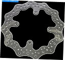 front brake rotor ムースレーシングステンレススチールワンピースベントRFXフロントブレーキローター1711-1823 Moose Racing Stainless Steel One Piece Vented RFX Front Brake Rotor 1711-1823