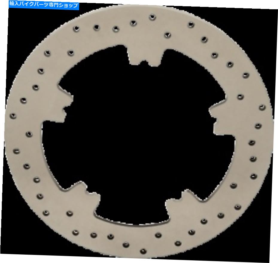 front brake rotor ドラッグスペシャリティ1710-3156ステンレス鋼フロントローター Drag Specialties 1710-3156 Stainless Steel Front Rotor
