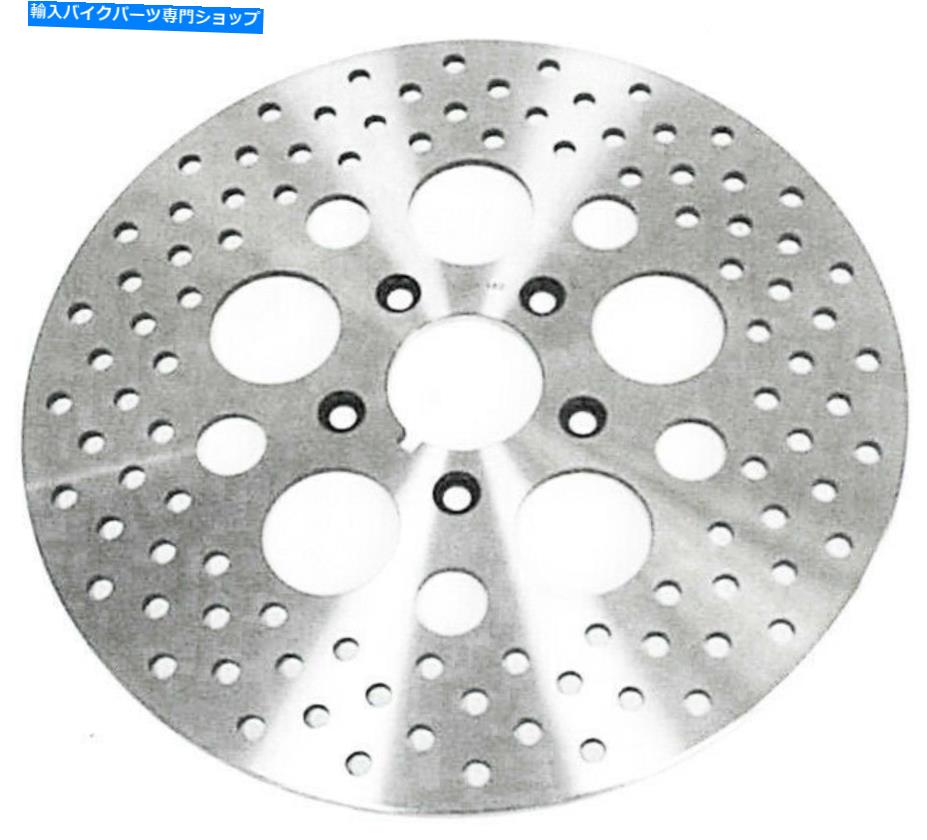 front brake rotor HDベントブレーキローターディスクステンレススチールフロントハーレーソフトスプリングファー1988-98 HD Vented Brake Rotor Disc Stainless Steel Front Harley Softail Springer 1988-98