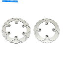 front brake rotor ホンダCB500 97-03 XRV650アフリカのためのフロントリアブレーキディスクローター1988 1988 Front Rear Brake Discs Rotors For Honda CB500 97-03 XRV650 AFRICA TWIN 1988 1989