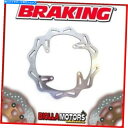 front brake rotor SZ37FIDフロントブレーキディスクSXブレーキ鈴木RMZ 450CC 2012 Wave Fixed SZ37FID FRONT BRAKE DISC SX BRAKING SUZUKI RMZ 450cc 2012 WAVE FIXED