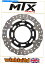 front brake rotor KAWASAKI KLX 250 R 1993-1994 [MTXեȥ֥졼ǥ] [֥åWF꡼] Kawasaki KLX 250 R 1993-1994 [MTX Front Brake Disc] [Black WF-Series]