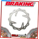 front brake rotor KW01FIDフロントブレーキディスクSXブレーキKawasaki KLX R 300CC 1998 Wave Fixed ...