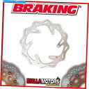 front brake rotor KT02FIDフロントブレーキディスクSXブレーキハサベルTE 300CC 2011-2014 Wave Fixed KT0...