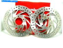 front brake rotor ペア2フロントブレーキディスクBrembo 68b407b0 Aprilia SportCity Cube 300 2008...