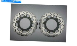 front brake rotor フロントブレーキディスク対300mmヤマハXVZ 1200ベンチャーロイヤルXVZ-1200 1984-1987 Front Brake Discs Pair 300mm YAMAHA XVZ 1200 VENTURE ROYALE XVZ-1200 1984-1987