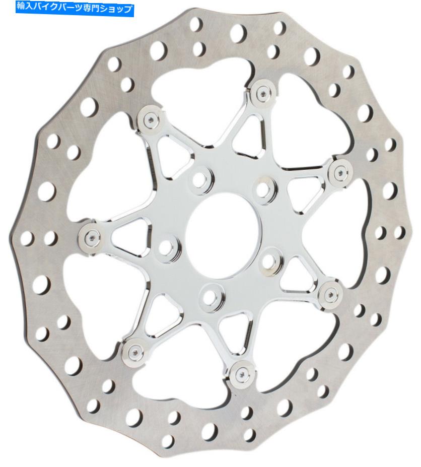front brake rotor Arlen Ness - 33-10102-202 - 11.8in。ツーピースフローティングフロントブレーキローター、プローロ Arlen Ness - 33-10102-202 - 11.8in. Two-Piece Floating Front Brake Rotor, Procro