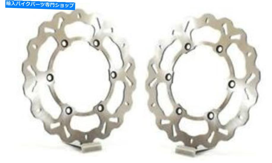 front brake rotor Galfer WavyフロントブレーキディスクウェーブローターホンダパンヨーロッパST1100 ..