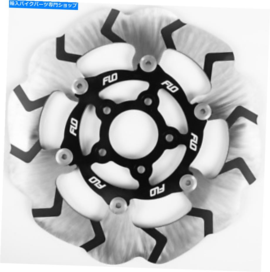 front brake rotor フローモータースポーツフローティングブレーキローターシルバー11.8 "フロントHD-8..