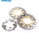 front brake rotor フロントリアディスクブレーキローターセットフィットヤマハYZF R6 2005-2011 2006 2007 2008 20...