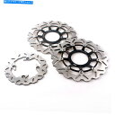 front brake rotor ホンダCBR600RR 09-15 CBR1000RR ABS用の前部リアブレーキディスクローターセット Front Rea...