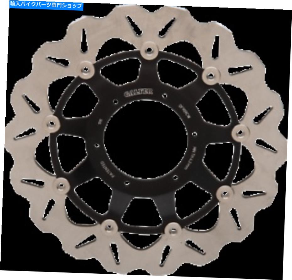 front brake rotor ギャラーフロントレーザーカットステンレス鋼波ブレーキローターDF909CW Galfer Front Laser Cut Stainless Steel Wave Brake Rotor DF909CW