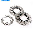 front brake rotor フロントリアブレーキディスクローターフィットヤマハYZF R6 2005-2011 / YZF R1 2007-2014 2008 Front Rear Brake Disc Rotor Fit Yamaha YZF R6 2005-2011/YZF R1 2007-2014 2008