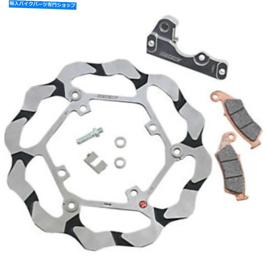 front brake rotor ֥졼S3Хåȥե饤̥֥졼å| OKS308 Braking S3 Batfly Oversize Front Brake Rotor Kit | OKS308