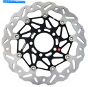 front brake rotor SK2輪郭フローティングフロント左ブレーキローター300mm WK067L Suzuki GSXR SK2 Contour ...