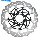 front brake rotor SK2輪郭フローティングフロント右ブレーキローター320mmブラジャー。 09-18 DUCATIのWK110R SK2 Contour Floating Front Right Brake Rotor 320mm Bra. WK110R For 09-18 Ducati