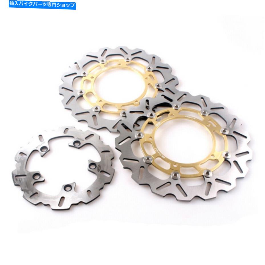 front brake rotor ヤマハYZF R6 2005-2011 2006 2007のための前部リアディスクブレーキローターを設定する Set Front Rear Disc Brake Rotors For Yamaha YZF R6 YZF-R6 2005-2011 2006 2007