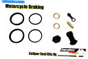 Brake Caliper Honda CB500 CB-500-R 1994 94フロントブレーキキャリパーシール修理再建キット Honda CB500 CB-500-R 1994 94 front brake caliper seal repair rebuild kit(2)