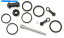 Brake Caliper ̵¤Υ֥졼ѡƹۥåȡʱ-1702-0332 Parts Unlimited Brake Caliper Rebuild Kit (Front Right) - 1702-0332