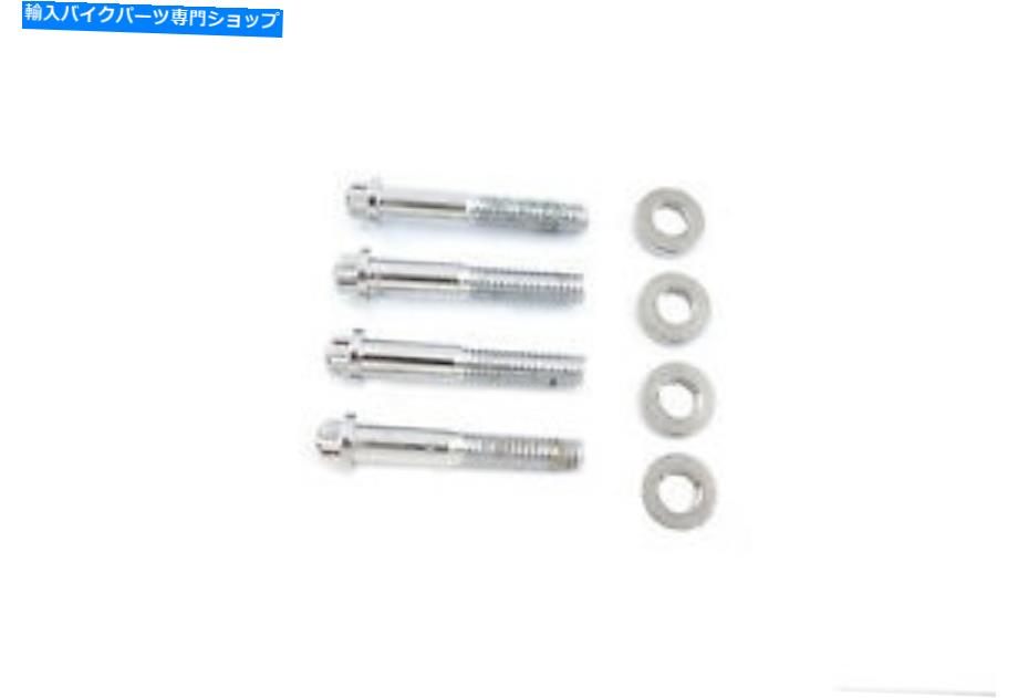 Brake CaliperBrake CaliperBrake CaliperBrake CaliperBrake CaliperBrake CaliperBrake CaliperBrake CaliperBrake CaliperBrake Caliper ブレーキキャリパー用のマウントボルトキットChromeはHarley-Davidsonに適合します Mount Bolt Kit for Brake Caliper Chrome fits