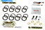 Brake Caliper Brembo P32Kեȥ饸֥졼ѡ뽤ƷåApriliaducati Brembo P32K front radial brake caliper seal repair rebuild kit Aprilia Ducati