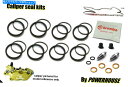 Brake Caliper Motorrad Guzzi V10 Centauro Sport 1000フロントブレーキキャリパーシール再建キット01 Motorrad Guzzi V10 Centauro Sport 1000 front brake caliper seal rebuild kit 01