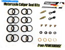 Brake Caliper Kawasaki ZXR400L ZXR 400 L 1991-2003 Tokico 4 Piston Brake Calipersシールキット Kawasaki ZXR400L ZXR 400 L 1991-2003 Tokico 4 piston brake calipers seal kit