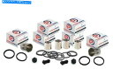 Brake Caliper フル（両方のキャリパー）ホンダCBR1000 F 93-99用フロントブレーキピストン＆シールキット Full (Both Calipers) Front Brake Piston Seals Kit for Honda CBR1000 F 93-99