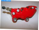 Brake Caliper KSR 125コードとGRのパッドを備えた新しい本物のフロントブレーキレッドキャリパー NEW GENUINE FRONT BRAK...