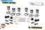 Brake Caliper ۥNSA700եȥ֥졼ѡԥȥ󥷡ӥɽåȥå2009 DN-01 Honda NSA700 A front brake caliper piston seal rebuild repair kit set 2009 DN-01