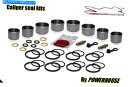 Brake Caliper スズキGSX-R1100フロントブレーキキャリパーピストンシール再建キット1990 1991 1992 Suzuki GSX-R1100 front brake caliper piston seal rebuild kit 1989 1990 1991 1992(2)