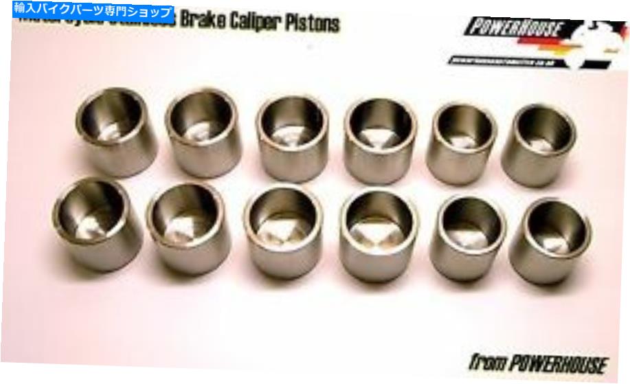 Brake Caliper スズキGSF1200 SK1 S Bandit Front Brake Caliperステンレスピストンセット2001 01 Suzuki GSF1200 SK1 S Bandit front brake caliper stainless piston set 2001 01