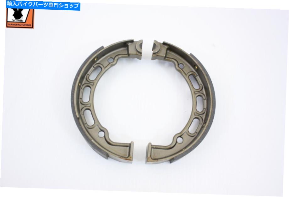 Brake Shoes レプリカメカニカルリアブレーキシューズセットナックル4速サイドバルブリジッドオーバー..