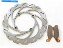 Brake Shoes 2006 2007 Kawasaki KLX300RフロントRiptideブレーキローターとフロントブレーキパッド 2006 2007 ...