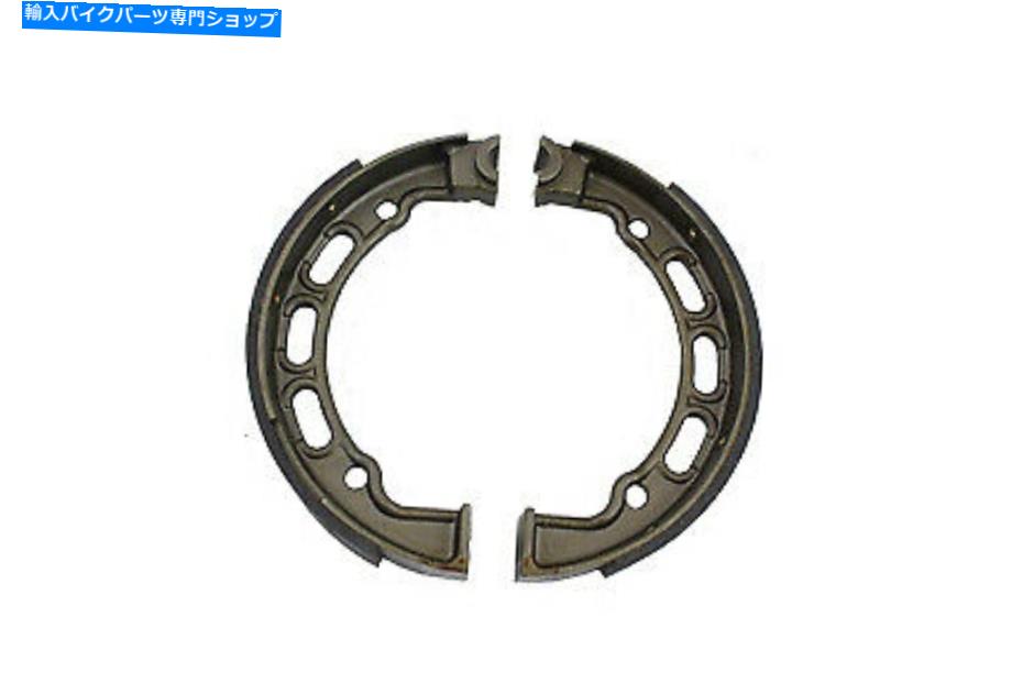 Brake Shoes レプリカメカニカルリアブレーキシューズセットは、ハーレーダビッドソンに適合します Rep..