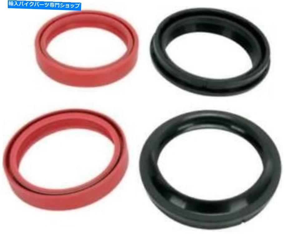 Fork Seals ࡼ졼󥰥եȥȥ륭å58.0mm/58.3mm 47mm 0407-0099 Moose Racing Fork and Dust Seal Kit 58.0mm/58.3mm 47mm 0407-0099