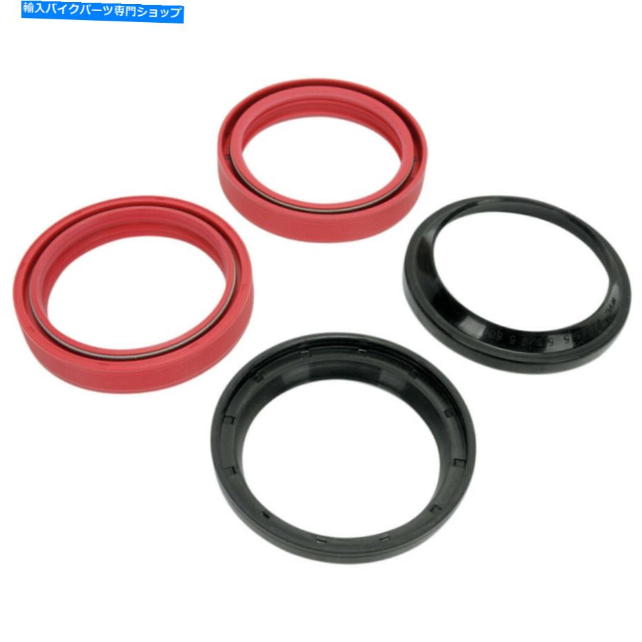 Fork Seals ムースレーシングオートバイフォークとダストシールキット0407-0096 Moose Racing Motorcycle Fork and Dust Seal Kit 0407-0096