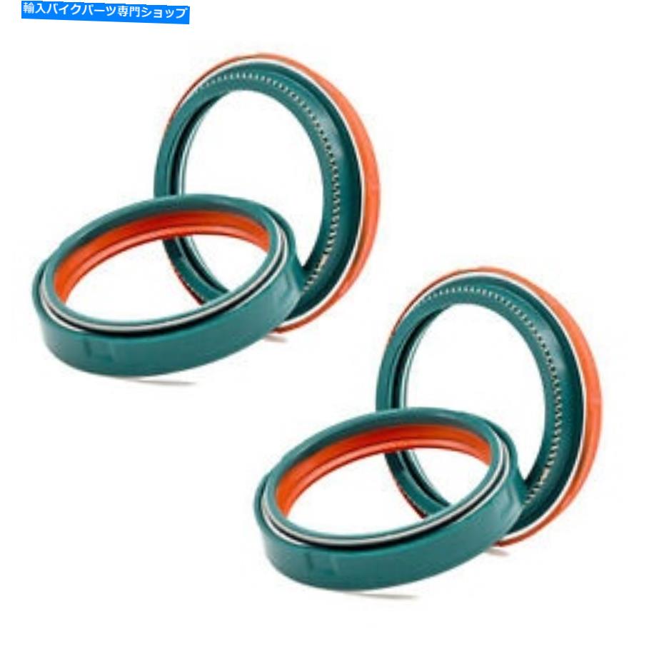 Fork Seals 2セット - 両方のフォーク脚 - SKFデュアルコンパウンドフォークシールキットWP 43 mm 2 Sets - for BOTH FORK LEGS - SKF Dual Compound Fork Seal Kit WP 43 MM