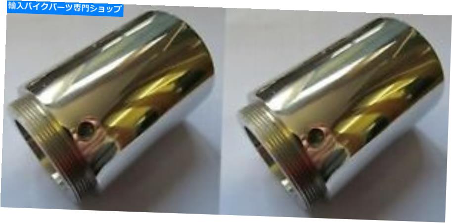 Fork Seals 06-0350DS NORTON PRE 1971 FORK SEALホルダーシュラウドステンレスドリルx 2 06-0350DS NO..