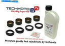 Fork Seals ホンダCBF 600 SA 2009フォークシールズオイルブッシュサスペンションサービスキット Honda CBF 600 SA 2009 fork seals oil bushes suspension service kit(2)