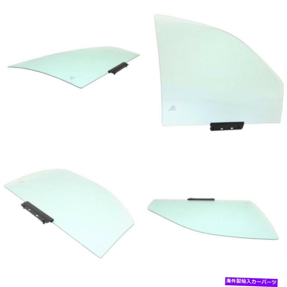 ガラス 99ジープグランドチェロキーフロント、助手席側のドアグラス Door Glass for 99 Jeep Grand Cherokee Front, Passenger Side