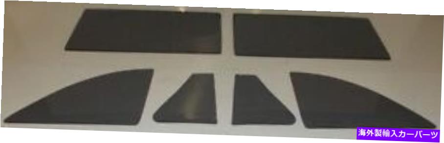 ガラス 1952 1953ビュイックキャデラックコンバーチブルガラスベントドアクォーターセットカスタムグレー 1952 1953 Buick Cadillac Convertible Glass Vent Door Quarter Set Custom Grey