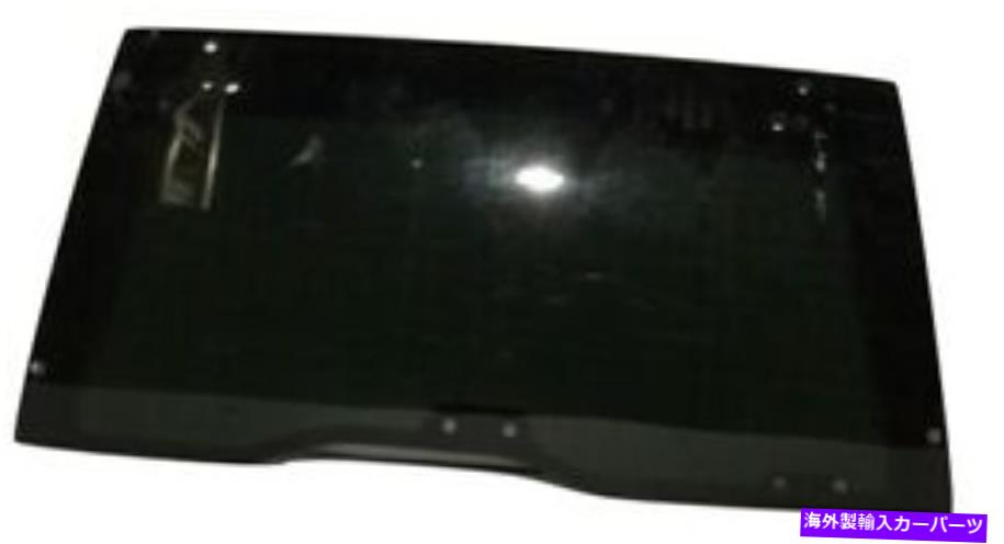 ガラス 1998年から2004年のISUZU RODEO 4ドアSUVハーフムーンボトムウィンドウバックガラス加熱 Fits 1998-2004 Isuzu Rodeo 4 Door SUV Half Moon Bottom Window Back Glass Heated