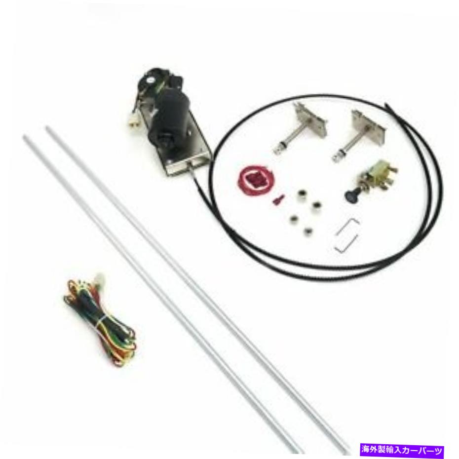 ガラス 1948-56 F1 F100 FORD TRUCK WIPER KIT W WIRING HARNENSS CUSTALSCTA SOCAL POWER 1948-56 F1 F100 Ford Truck Wiper Kit w Wiring Harness custom scta socal power