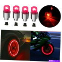 rear wheel tire cover ポップLEDカーオートホイールライト自転車タイヤバルブステム赤いLEDライトキャップが私たちを覆っています Pop ...